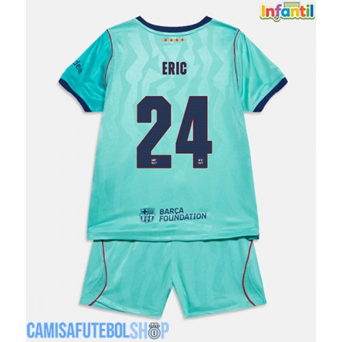 Camisa de time de futebol Barcelona Eric Garcia #24 Replicas 3º Equipamento Infantil 2026-27 Manga Curta (+ Calças curtas)
